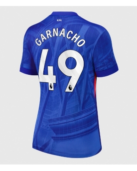 Billige Fotballdrakt Chelsea Alejandro Garnacho #49 Replika Hjemmedrakt Dame 2025-26 Kortermet Billige Fotballdrakt Chelsea Alejandro Garnacho #49 Replika Hjemmedrakt Dame 2025-26 Kortermet